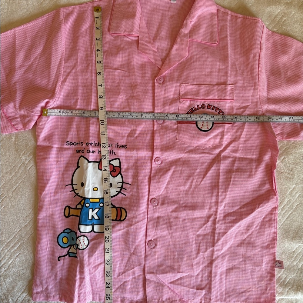 Sanrio Pink Hello Kitty Pajama Set - Picture 5 of 11
